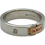 ダミアーニ DAMIANI ロゴリング ホワイトゴールド/ピンクゴールド 750 ジュエリー