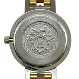 エルメス HERMES クリッパー CL4.220 アイボリー メッキ/ステンレススチール クオーツ レディース 腕時計