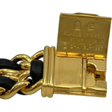 シャネル CHANEL プルミエールM H0001 ブラック メッキ クオーツ レディース 腕時計