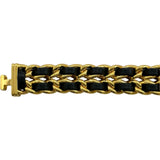 シャネル CHANEL プルミエールM H0001 ブラック メッキ クオーツ レディース 腕時計