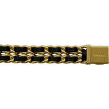 シャネル CHANEL プルミエールM H0001 ブラック メッキ クオーツ レディース 腕時計