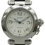 カルティエ Cartier パシャC W31015M7 ホワイト ステンレススチール 自動巻き レディース 腕時計