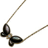 ヴァンクリーフ＆アーペル Van Cleef & Arpels ドゥパピヨンネックレス ゴールド 750 ブラックマザーオブパール ダイヤモンド ジュエリー