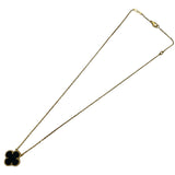 ヴァンクリーフ＆アーペル Van Cleef & Arpels ヴィンテージアルハンブラネックレス ゴールド Au750 オニキス ジュエリー