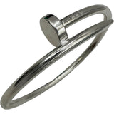 カルティエ Cartier ジャストアンクルブレスレット ホワイトゴールド 750 ジュエリー