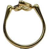 ティファニー TIFFANY＆CO オープンハートリング ゴールド 18K ジュエリー