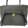 セリーヌ CELINE ベルトバッグ ナノ 189003 グレー ゴールド金具 レザー レディース ショルダーバッグ