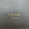 セリーヌ CELINE ベルトバッグ ナノ 189003 グレー ゴールド金具 レザー レディース ショルダーバッグ