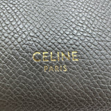 セリーヌ CELINE ベルトバッグ ナノ 189003 グレー ゴールド金具 レザー レディース ショルダーバッグ