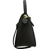 セリーヌ CELINE ベルトバッグ ナノ 189003 グレー ゴールド金具 レザー レディース ショルダーバッグ
