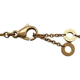 ブルガリ BVLGARI ブルガリブルガリネックレス ピンクゴールド Au750 ダイヤモンド ジュエリー
