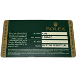 ロレックス ROLEX デイトナ 116520 ブラック ステンレススチール 自動巻き メンズ 腕時計