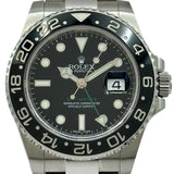 ロレックス ROLEX GMTマスター2 116710LN ブラック ステンレススチール 自動巻き メンズ 腕時計