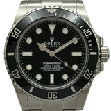 ロレックス ROLEX サブマリーナ ノンデイト 124060 ブラック ステンレススチール 自動巻き メンズ 腕時計