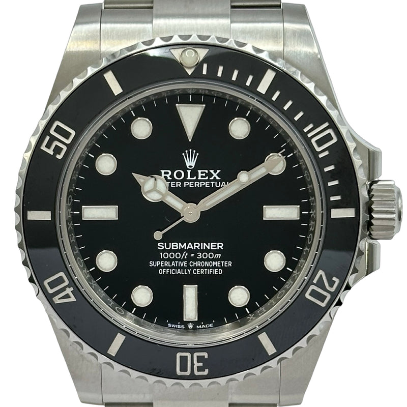 ロレックス ROLEX サブマリーナ ノンデイト 124060 ブラック
