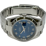 ロレックス ROLEX デイトジャスト41 126300 アズーロブルー ステンレススチール 自動巻き メンズ 腕時計