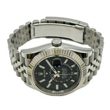 ロレックス ROLEX スカイドゥエラー 336934 ブラック ホワイトゴールド/ステンレススチール 自動巻き メンズ 腕時計