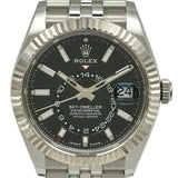 ロレックス ROLEX スカイドゥエラー 336934 ブラック ホワイトゴールド/ステンレススチール 自動巻き メンズ 腕時計