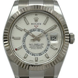 ロレックス ROLEX スカイドゥエラー 326934 シルバー ホワイトゴールド/ステンレススチール 自動巻き メンズ 腕時計