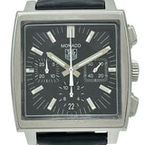 タグ・ホイヤー TAG HEUER モナコ CW2111.FC6177 ブラック ステンレススチール 自動巻き メンズ 腕時計