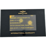 ブライトリング BREITLING プレミエ クロノグラフ 42 A1331535B1A1(A13315) ブラック ステンレススチール 自動巻き メンズ 腕時計