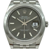 ロレックス ROLEX デイトジャスト41 126300 スレート ステンレススチール 自動巻き メンズ 腕時計
