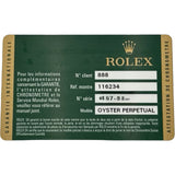 ロレックス ROLEX デイトジャスト 116234 シルバー ホワイトゴールド/ステンレススチール 自動巻き メンズ 腕時計