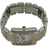 カルティエ Cartier タンク フランセーズ LM W51005Q4 シルバー ゴールド/ステンレススチール 自動巻き メンズ 腕時計