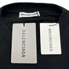 バレンシアガ BALENCIAGA GUM WERA ロゴ半袖Tシャツ 620941 ブラック コットン メンズ 半袖Ｔシャツ