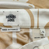 エルメス HERMES ビット付シルクラップスカート 2E0300DX ベージュ シルク レディース スカート