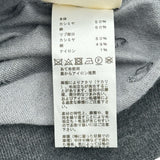 エルメス HERMES Clic Clac カシミヤ混半袖ニットセーター グレー カシミヤ レディース セーター