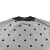 エルメス HERMES Clic Clac カシミヤ混半袖ニットセーター グレー カシミヤ レディース セーター