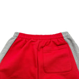 ヴェトモン VETEMENTS Extreme System 切替スウェットパンツ VL16SP140R レッド コットン メンズ パンツ