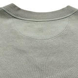 ブルネロクチネリ BRUNELLO CUCINELLI サークルロゴ 半袖スウェットシャツ グリーン コットン メンズ 半袖Ｔシャツ