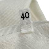 マルタンマルジェラ Martin Margiela 長袖デニムジャケット S51AM0407 ホワイト デニム レディース デニムジャケット