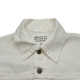 マルタンマルジェラ Martin Margiela 長袖デニムジャケット S51AM0407 ホワイト デニム レディース デニムジャケット