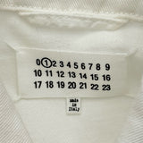 マルタンマルジェラ Martin Margiela 長袖デニムジャケット S51AM0407 ホワイト デニム レディース デニムジャケット