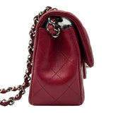 シャネル CHANEL ミニマトラッセ20 A69900 26番台 ピンク シルバー金具 キャビアスキン レディース ショルダーバッグ