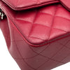 シャネル CHANEL ミニマトラッセ20 A69900 26番台 ピンク シルバー金具 キャビアスキン レディース ショルダーバッグ