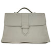 デルヴォー DELVAUX ブリーフケース ライトグレー レザー メンズ ブリーフケース