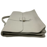 デルヴォー DELVAUX ブリーフケース ライトグレー レザー メンズ ブリーフケース