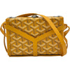 ゴヤール GOYARD ミノディエールトランクバッグ イエロー ゴヤールディンキャンバス レディース ショルダーバッグ