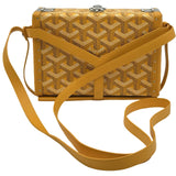 ゴヤール GOYARD ミノディエールトランクバッグ イエロー ゴヤールディンキャンバス レディース ショルダーバッグ