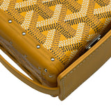 ゴヤール GOYARD ミノディエールトランクバッグ イエロー ゴヤールディンキャンバス レディース ショルダーバッグ
