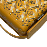 ゴヤール GOYARD ミノディエールトランクバッグ イエロー ゴヤールディンキャンバス レディース ショルダーバッグ