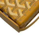 ゴヤール GOYARD ミノディエールトランクバッグ イエロー ゴヤールディンキャンバス レディース ショルダーバッグ