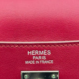 エルメス HERMES ケリーラキ40 □O刻印 ルビー シルバー金具 スイフト レディース ショルダーバッグ