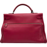 エルメス HERMES ケリーラキ40 □O刻印 ルビー シルバー金具 スイフト レディース ショルダーバッグ