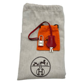 エルメス HERMES バーキン30 □Q刻印 ルージュカザック シルバー金具 エプソン レディース ハンドバッグ