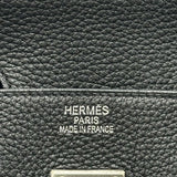 エルメス HERMES バーキン35 □N刻印 ブラック シルバー金具 トゴ レディース ハンドバッグ